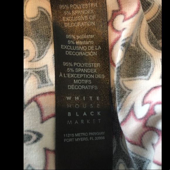 White House Black Market sleeveless blouse - Picture 5 of 11